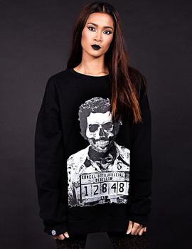 Sweatshirt/ Escobar/ Black/ Le Crane