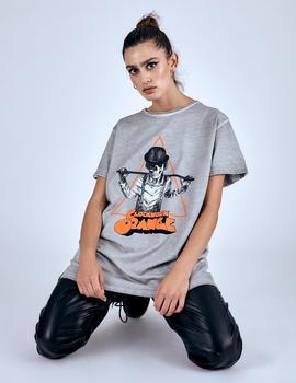t-shirt delarge / grey / le crane