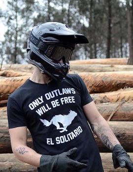 outlawa tshirt solitario black