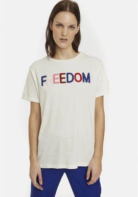 camiseta Freedom blanca Compañia Fantastica