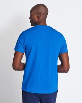 Camiseta Básica Azul Lyle & Scott para Hombre