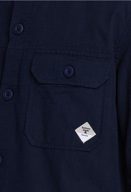 CAMISA RIPSTOP OVER NAVY BARBOUR