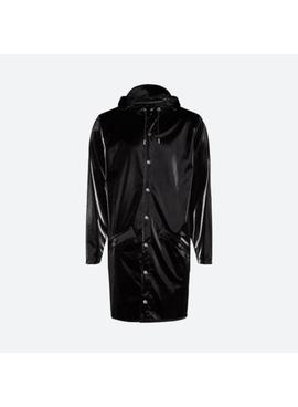 Chubasquero Long Jacket Velvet Black RAINS