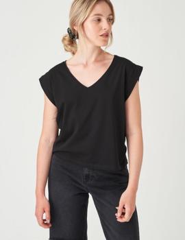camiseta negra pico 24colours
