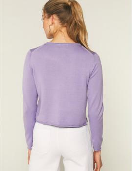 jersey corto violeta Compañia