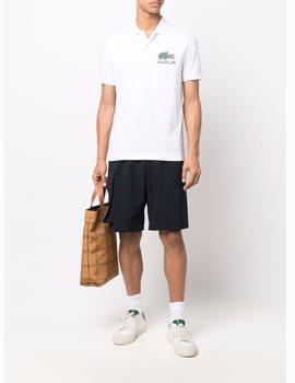 LACOSTE POLO MINECRAFT  CLASIS FIT BLANCO