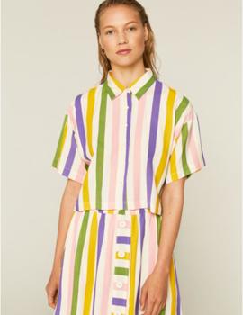 camisa rayas multicolor Compañía