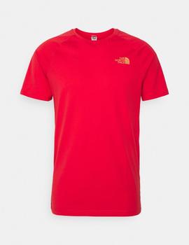 THE NORTH FACE CAMISETA HORIZONT RED