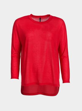 Camiseta Hizi Tiffosi Roja para Mujer