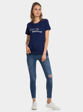 Camiseta Marni Tiffosi Azul para Mujer