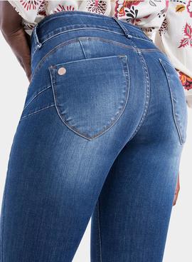 Vaqueros Jeans On Size Azul para Mujer