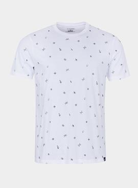 Camiseta Larkarta Blanca Tiffosi para Hombre