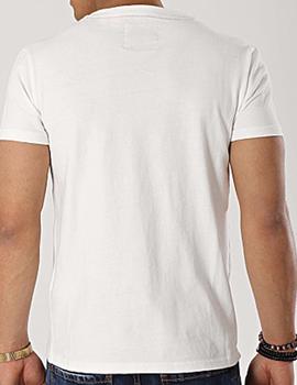 Camiseta Shop Optic Blanco Supeprdry para Hombre