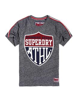 Camiseta Interstate Gris Superdry para Hombre