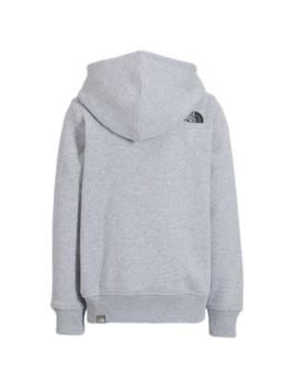 NORTH FACE HOODIE YOUTH GRIS