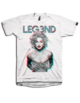 Camiseta Madonna Blanco Leg3nd Unisex