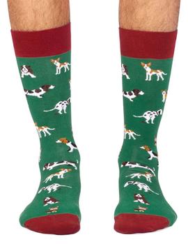 Calcetines Dogs Green Jimmy Lion Hombre