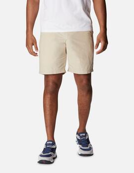 COLUMBIA SHORTS WASHED OUT FOSSIL