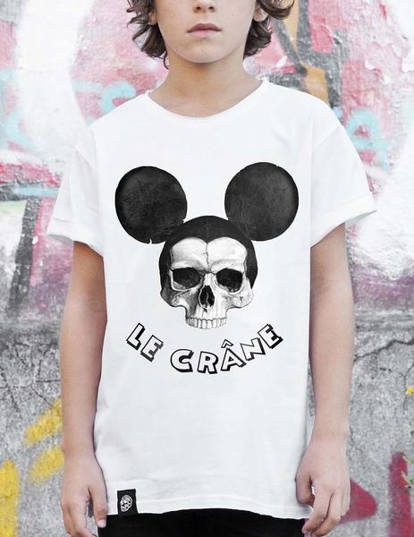 Camiseta Mouse Blanco Le Crâne KIDS
