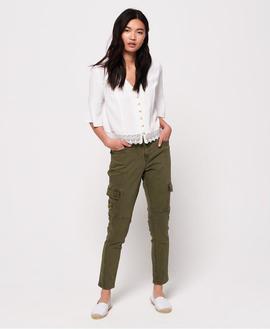 Pantalón Daisey Skinny Verde Superdry para Mujer