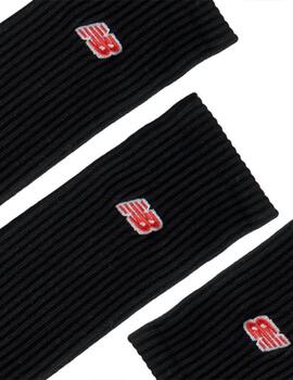 CALCETINES NEW BALANCE NEGRO PACK PATCH LOGO