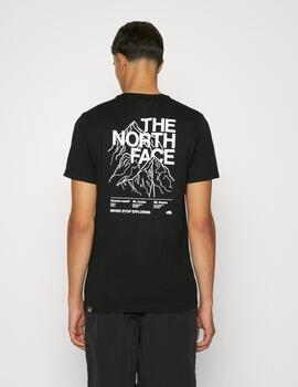 CAMISETA THE NORTH FACE MOUNTAIN OUTLINE NEGRA