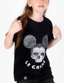 Camiseta Mouse Negro Le Crâne KIDS