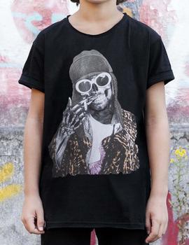 Camiseta Kurt Negro Le Crâne KIDS