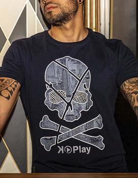 Camiseta Jordan Calavera Negro Kplay