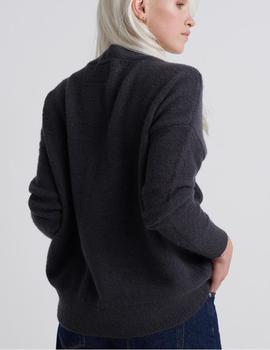 isabella knit charcoal superdry