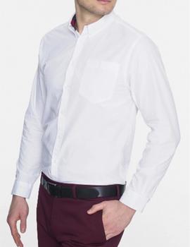 Camisa Albin Blanco Merc para Hombre