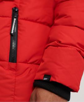 Taped/Sport Puffer Rojo Superdry para Hombre