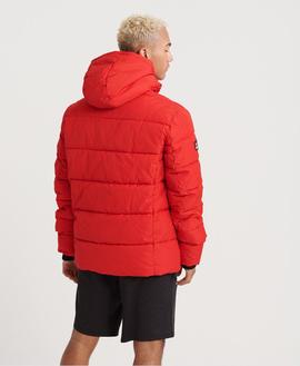 Taped/Sport Puffer Rojo Superdry para Hombre