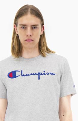 Camiseta Logo Gris Champion para Hombre