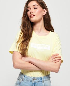 Camiseta PORTLAND Yellow Superdry