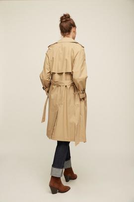 Trench London Camel Ese O Ese Mujer