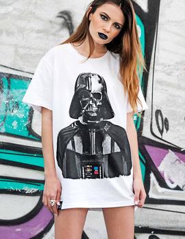 Camiseta Vader Blanco Le Crâne Unisex