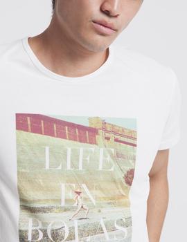Camiseta Life en Bolas para Hombre