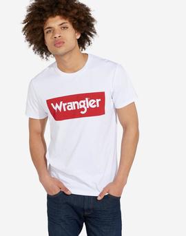 Tshirt Logo White Wrangler