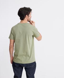 T-shirt Standard Label/ Oil Green/ Superdry