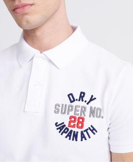 Polo Superstate White Superdry