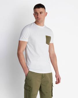 T-shirt ts831ve2/ White_Khaki/ Lyle-Scott