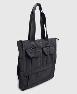 CONVERTIBLE UTILITY TOTE /BLACK/ SUPERDRY