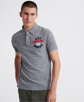 Classic Polo Superstate/ Flint Grey/ Superdry