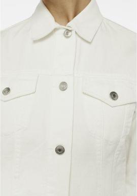 denim jacket/ white/ compañía fantástica